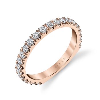 Mars Engagement Ring 14K Rose Gold 26562B