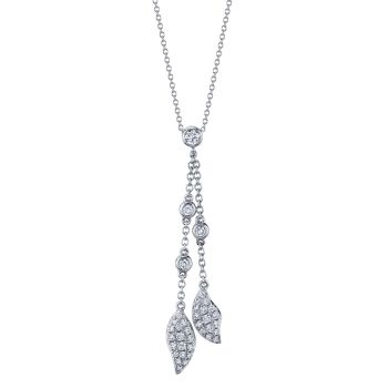 Necklace 14K White Gold 26758
