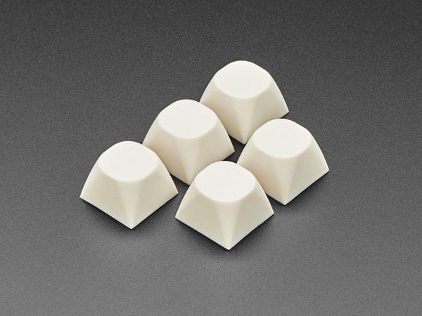 Milky White MA Keycaps for MX Compatible Switches - 5 pack