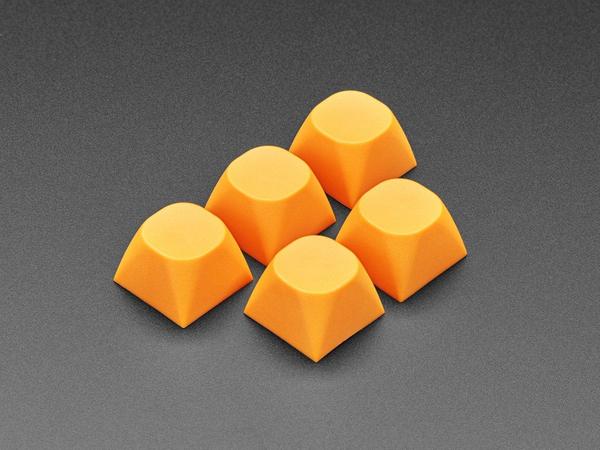 Orange MA Keycaps for MX Compatible Switches - 5 pack