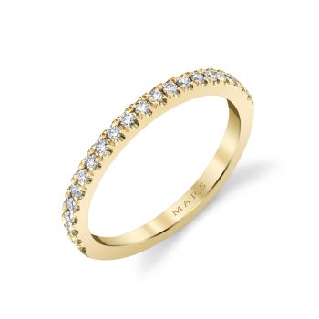 Mars Engagement Ring 14K Yellow Gold 27084B