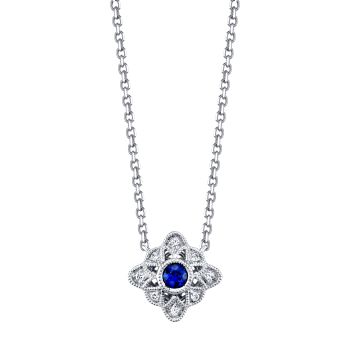 Necklace 14K White Gold 27302