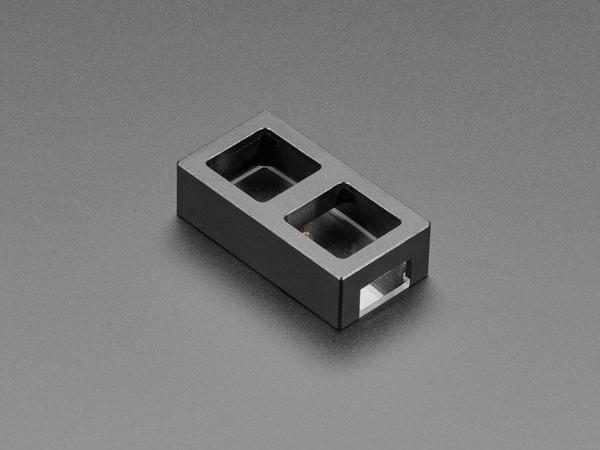 Two Key Black Aluminum Keypad Shell Enclosure (MX Compatible Switches)