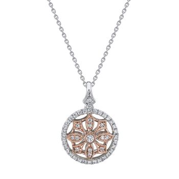 Necklace 14K White Gold 26863