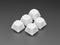 White MA Keycaps for MX Compatible Switches - 5 pack