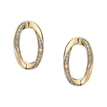 Earrings 14K Yellow Gold 26577